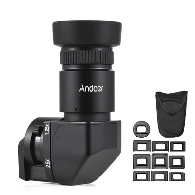 Andoer Camera Viewfinder 1.25X/ 2.5X