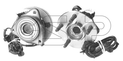 GSP 9327011 GSP LOZYSKO, KOMPLEKTAS REMONTO STEBULĖS FORD US 