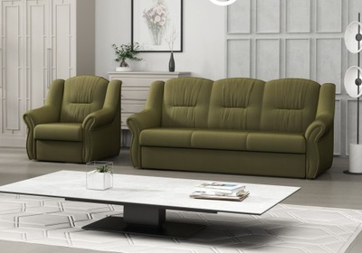 Zestaw ALANA elegancka sofa fotel nowoczesny