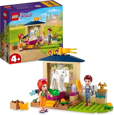 LEGO Friends 41696 Kąpiel dla kucyków w stajni