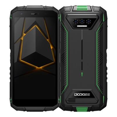 DOOGEE S41T 4/64 GB, 6300 mAh, smartfon, zielony