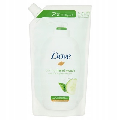 DOVE Cucumber Kremowe Mydło w Płynie Zapas 500ml