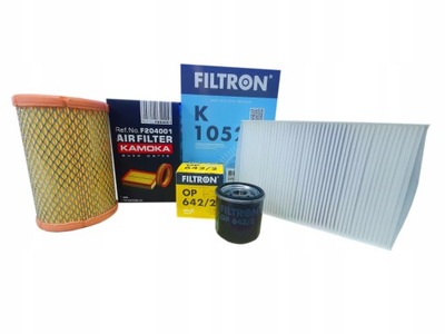 JUEGO DE FILTROS PARA RENAULT KANGOO CLIO II 1.2  