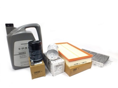 Набор фильтров + масло vw new beetle golf 1,6-2,0 фото №1