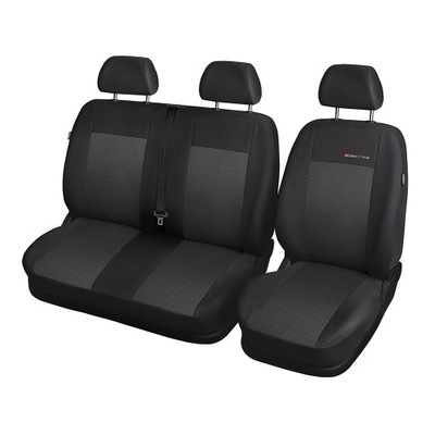 FORRO UNIVERSALES JUEGO 1+2 ELEGANCE COLOR NEGRO P3 PARA NISSAN PRIMASTAR  