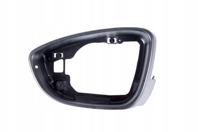 Ліва корпус накладка рамка дзеркало lewego vw passat b7 scirocco eos фото №1