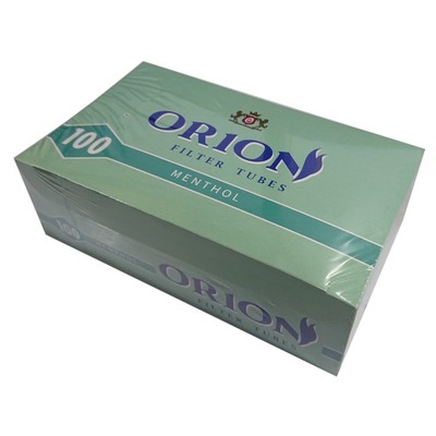 Gilzy Orion Menthol 100 sztuk miętowe