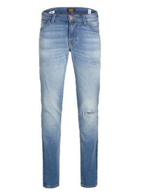 JACK & JONES Spodnie jeansowe SLIM roz 134 cm