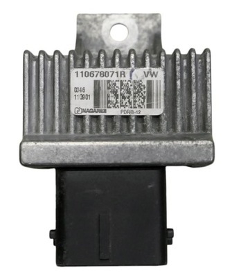 Реле свічка dacia dokker 1.5dci 110678071r + програмування фото №1