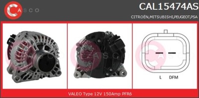 ГЕНЕРАТОР 12V 150A