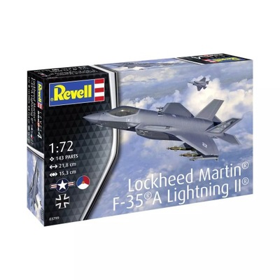 Plastic ModelKit samolot 03799 - F-35A (1:72)