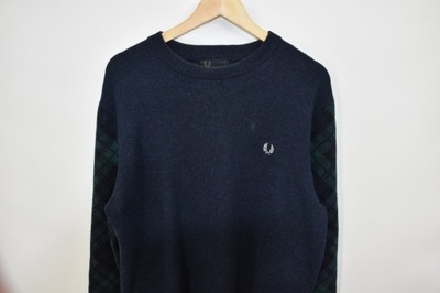 Fred Perry sweter męski XL lambs wool