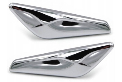 PLUGS WING L+P CHROME BMW X3 10-17 X4 14-18  