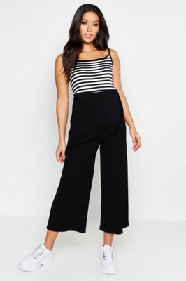 BOOHOO MATERNITY SPODNIE TYPU KULOTY L