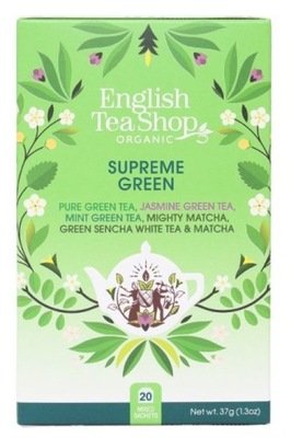 Herbata zielona English Tea Shop Supreme 20szt