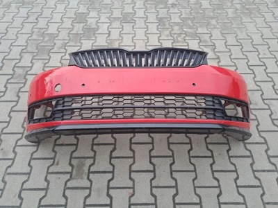 Бампер передній skoda rapid monte carlo фото №1