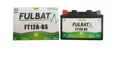 BATERÍA FULBAT YT12A-BS GEL 12V 10.5AH 175A  