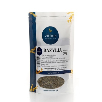 Bazylia suszona 50 g