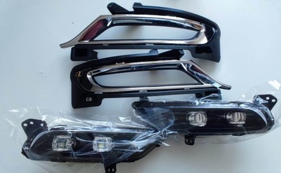 Протитуманна фара лівий правий рамка хром chrysler 300 2016 фото №1