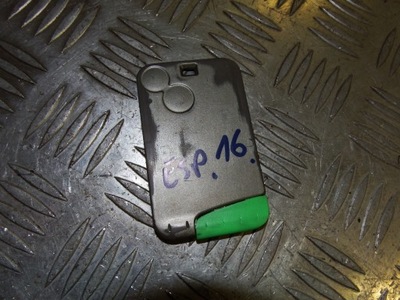 Карта pilot ключ espace iv laguna ii vel satis фото №1