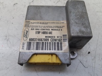 Модуль датчик air bag ford mondeo mk2 97bp14b056aee фото №1