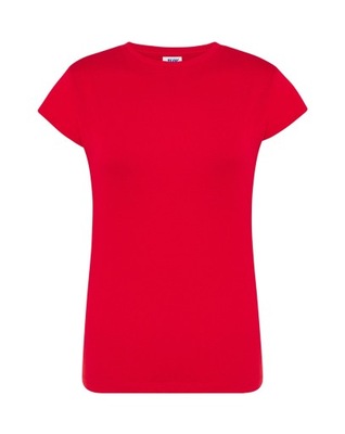 JHK koszulka damska z krótkim rękawem czerwona M