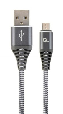 Kabel Micro-USB do ładowania i transmisji danych Gembird CC-USB2B-AMMBM-1M-