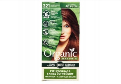 Joanna Naturia Organic farba kasztanowy 321