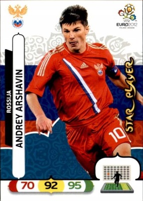 EURO 2012 PANINI KARTA STAR PLAYER Arshavin