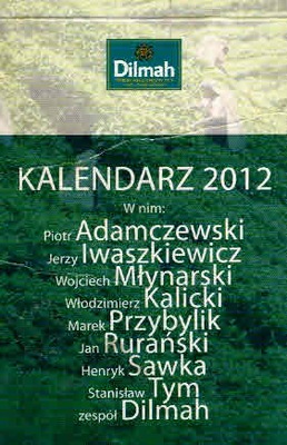 Kartka kalendarz zdzierak bloczkowy zrywany 2012