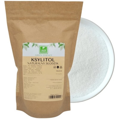 KSYLITOL XYLITOL KETO Zdrowy SŁODZIK Czysty 1kg naturalny ZAMIENNIK cukru