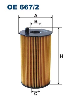 OE667/2 FILTRO ACEITES  