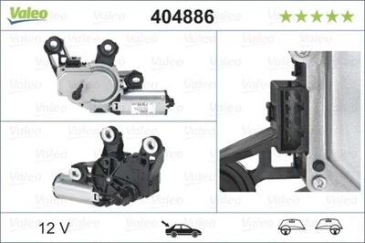 VALEO 404886 MOTOR LIMPIAPARABRISAS  