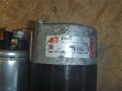 Стартер renault clio i/ii/iii/iv 1.2 фото №1