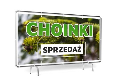 BANER REKLAMOWY 1x2m CHOINKI SPRZEDAŻ