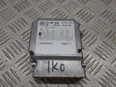 Модуль подушка безпеки vw golf v 1.4 1k0909605a фото №1