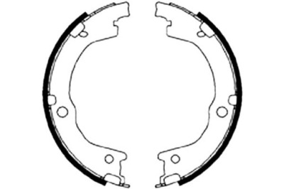 Metelli тормозные колодки тормозные kia sorento 06- ручной фото №1