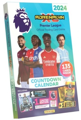 Kalendarz Adwentowy Premier League 2024 Panini karty saszetki FIFA 365