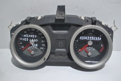 Лічильник прилади renault megane ii 1.5dci 8200399695 фото №1