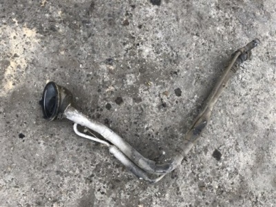 Заливная горловина топливной  volvo v70 2 2 2.5 d дизель 08624705 фото №1