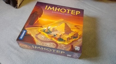Imhotep Budowniczy Egiptu gra planszowa GALAKTA