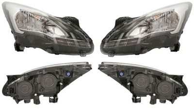 Фара лампа peugeot 3008 5008 13- valeo l+p фото №1