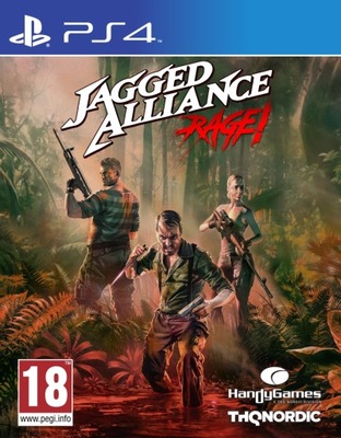 Jagged Alliance Rage! PS4 NOWA FOLIA Playstation 4