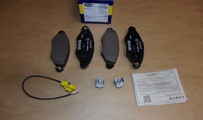 Гальмівні колодки ham.r clio 1.2/1.4/1.2 16v/1.9d mag 363700201634 фото №1