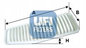 UFI FILTERS 30.452.00 ФИЛЬТР ВОЗДУХА