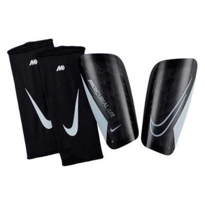 Ochraniacze na goleń Nike Mercurial Lite r. M czarny