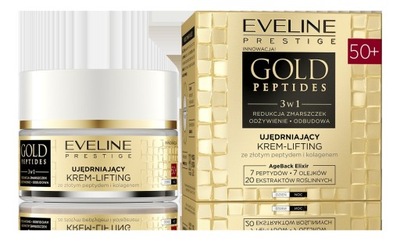 Eveline GOLD PEPTIDES Krem ujedrniający 50+ 50ml