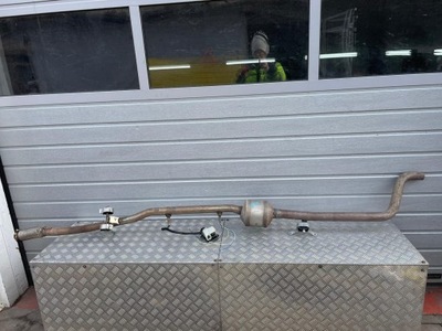 Citroen ds7 выхлоп гаситель передняя часть 1.5 bhdi фото №1