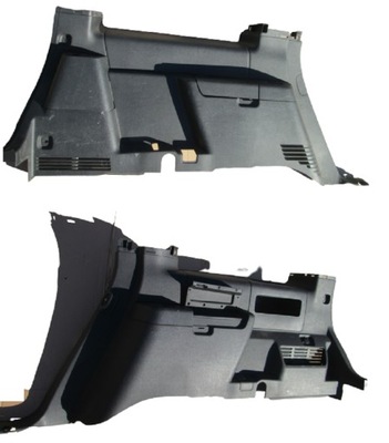 Ford flex 08- обшивка багажника левый правый задний фото №1