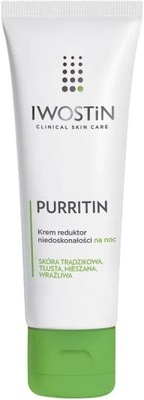 IWOSTIN PURRITIN KREM REDUKTOR NA NOC 40ML TRĄDZIK